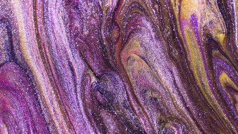 Colorful abstract moving background from liquid paints Video stock 125980486
