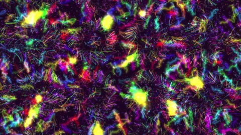Colorful Abstract Neon Light Pattern with Vibrant Dynamic Streaks Stock-Footage 310240273