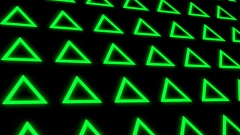 Colorful abstract outline shape light animation background Stock Footage 126616541
