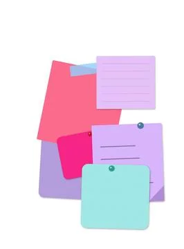 Colorful abstract overlapping shapes design Stock Illustration