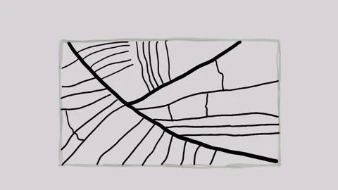 Colorful Abstract Painterly Animation Vídeos de archivo 334577131