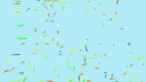 Colorful abstract particles Stock Footage 334816178