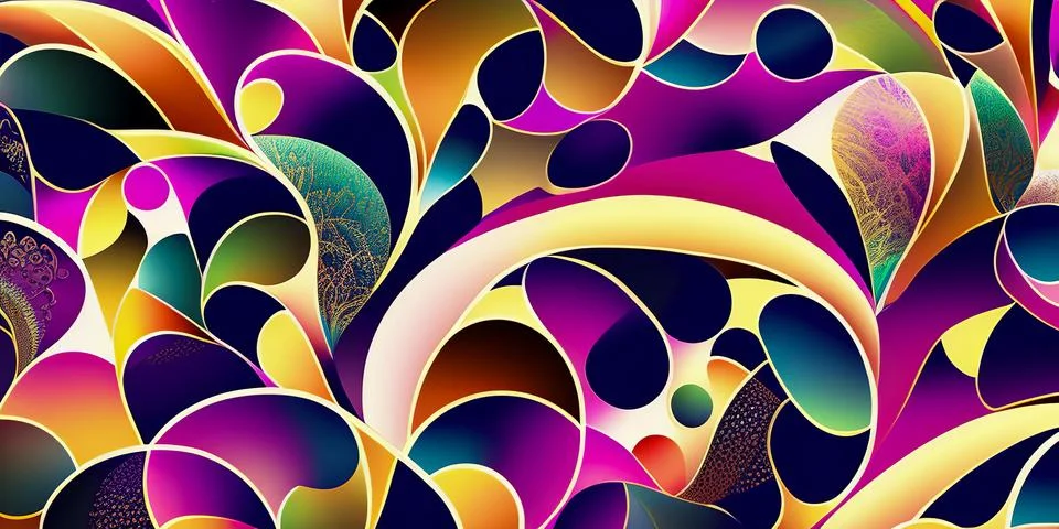 Colorful abstract pattern background, banner. Abstract folded paper effect. B 스톡 일러스트