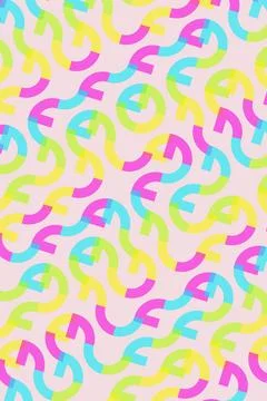 Colorful Abstract Pattern Background Illustration