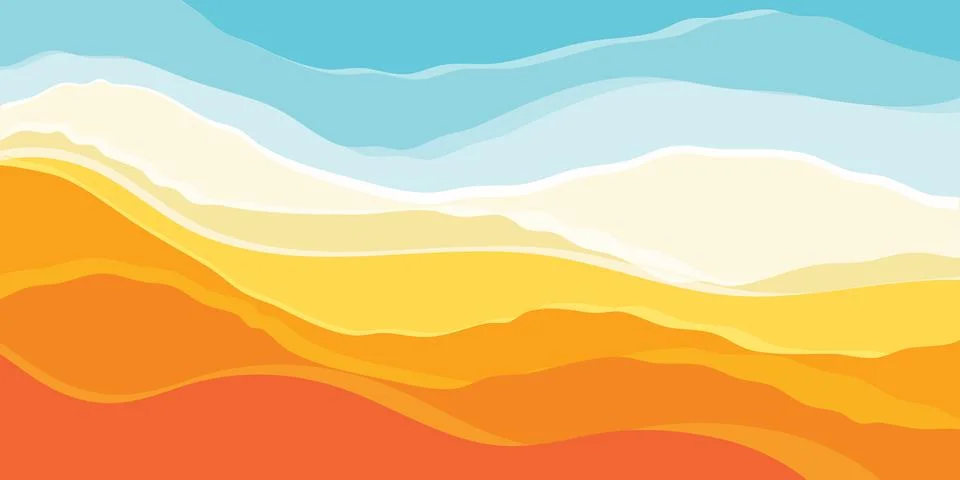 Colorful abstract pattern background. template summer concept. vector illus.. Stock Illustration