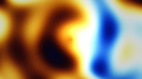 Colorful abstract pattern with blue and yellow light Stock Footage 338016474
