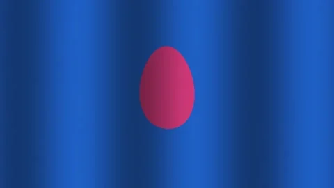 Colorful abstract pattern with a blue background and a Видео 338289169