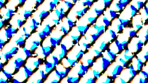 Colorful abstract pattern with bright shapes and bold lines Stock Footage 338287525