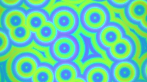 Colorful abstract pattern with circles and shapes in Stock Footage 340342727