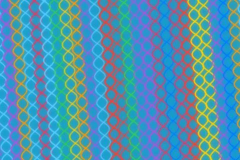 Colorful abstract pattern with circles and stripes design Stock Photos