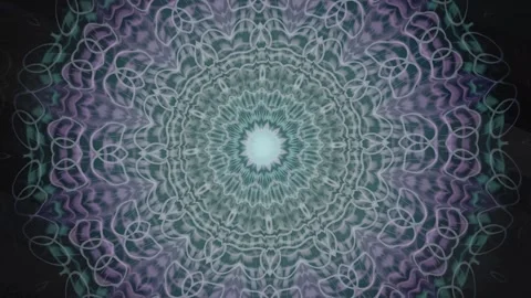 Colorful abstract pattern with circular design and soft shapes Stock Footage 337388607