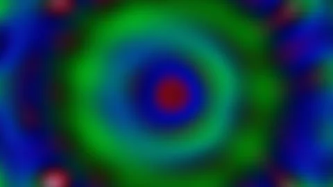 Colorful abstract pattern with circular shapes and blurred Stock Footage 338230884