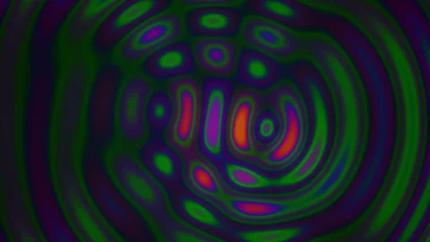 Colorful abstract pattern with circular shapes and waves 스톡 동영상 340367520