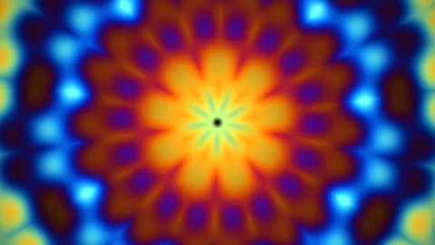 Colorful abstract pattern creates a dynamic visual Stock Footage 337964133