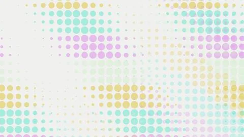 Colorful abstract pattern with dots and soft shades Stock Illustration