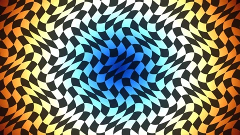 Colorful abstract pattern with flowing lines and shapes Stock Footage 338115833
