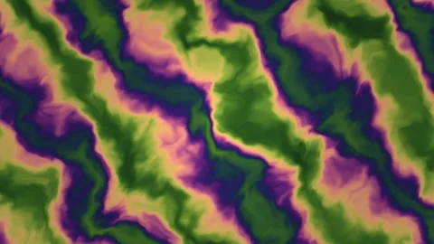 Colorful abstract pattern with flowing shapes and wavy Stock Footage 337940264