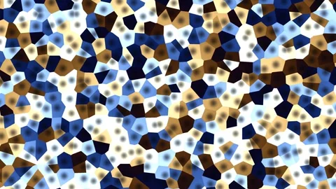 Colorful abstract pattern with geometric shapes and Stock Footage 338106945