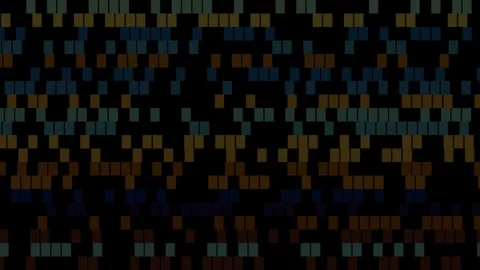 Colorful abstract pattern with geometric shapes and lines Stock Footage 339081016
