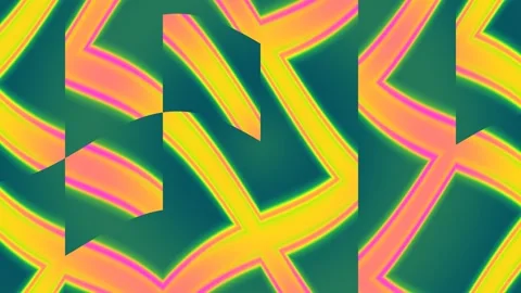 Colorful abstract pattern with geometric shapes Stock Footage 340331369