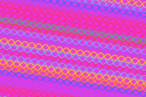 Colorful abstract pattern with geometric shapes and vibrant hues Stock Illustration