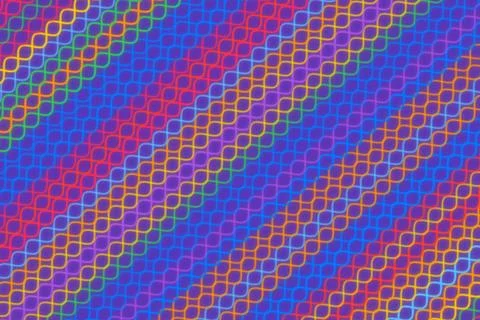 Colorful abstract pattern with geometric shapes and vibrant hues Stock Photos