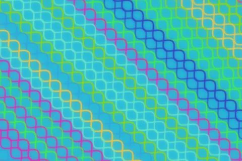 Colorful abstract pattern with geometric shapes and lines Stock Photos