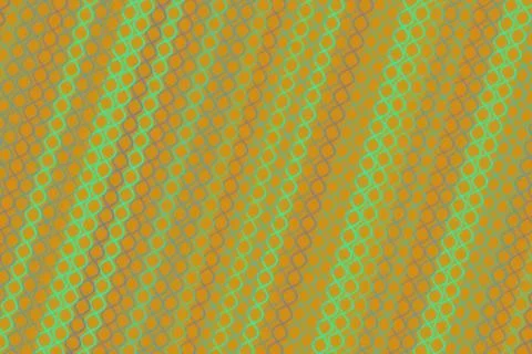 Colorful abstract pattern with green orange and brown shades Foto stock