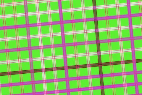Colorful abstract pattern with green pink purple lines Illustrazione stock