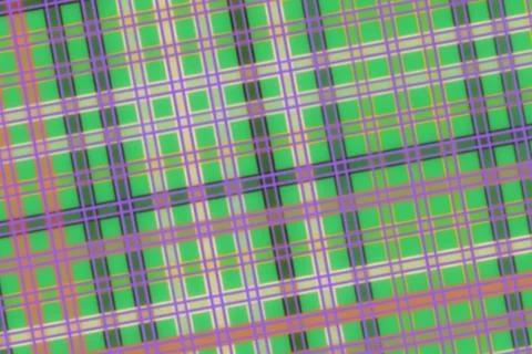 Colorful abstract pattern with grid lines and squares Stock Illustration