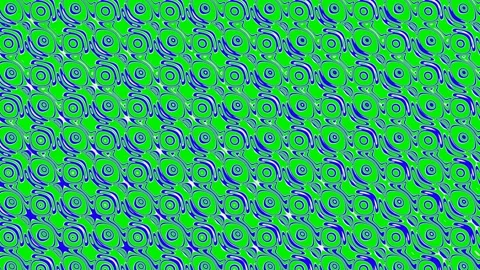 A colorful abstract pattern increases from the center of the screen. Looped back Stock Footage 247001522