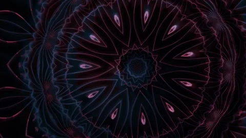 Colorful abstract pattern in motion with geometric shapes Stock Footage 339777196