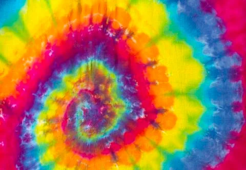 Colorful abstract pattern or background from batik fabric Foto stock