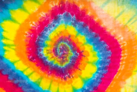 Colorful abstract pattern or background from batik fabric Stock Photos