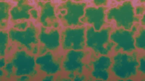 Colorful abstract pattern with organic shapes and bright Stock Footage 338318398