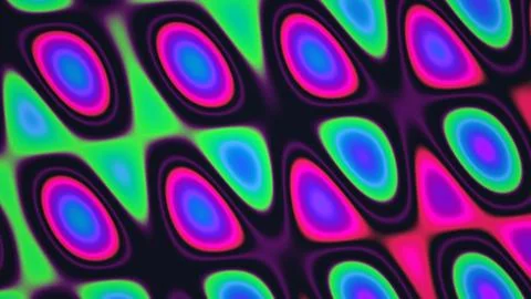 Colorful abstract pattern with oval shapes Stock Illustration