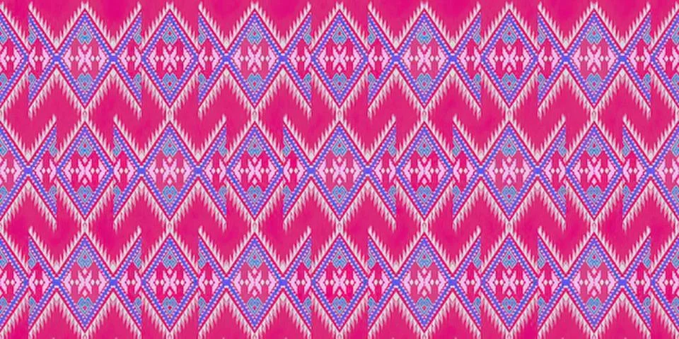 Colorful abstract pattern with pink and purple shapes Stock-Illustration