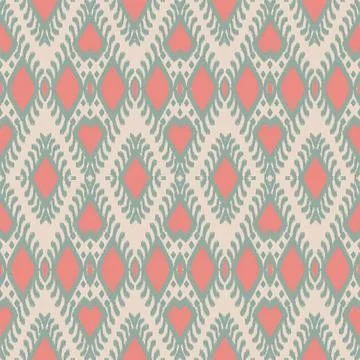 Colorful abstract pattern with pink, orange, and gray shapes Illustration