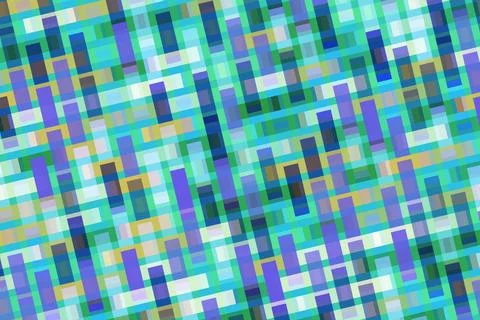 Colorful abstract pattern with rectangular shapes and digital style Stock Illustration