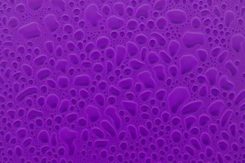Colorful abstract pattern of round bubbles or droplets as cells under microsc Stock Photos