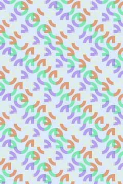Colorful Abstract Pattern Seamless Repeat Stock Photos