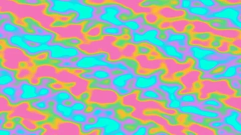 Colorful Abstract Pattern Shimmering in Bright Lighting Over Smooth Surface Stock Footage 327944658