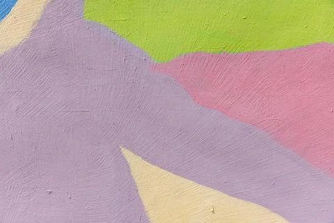 Colorful abstract pattern showcasing a textured wall painted with vibrant c.. Stock Photos