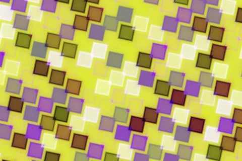 Colorful abstract pattern with squares and bright colors Stock Illustration