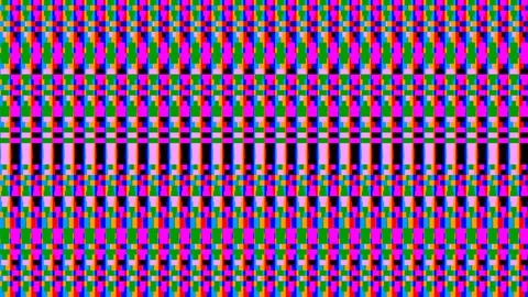 Colorful abstract pattern with stripes and blocks in Stock Footage 338021451
