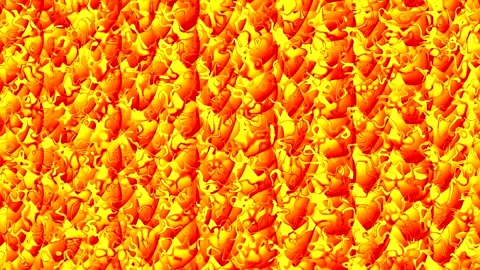 Colorful abstract pattern with swirls and bright colors in a dynamic design Stock Footage 332644510