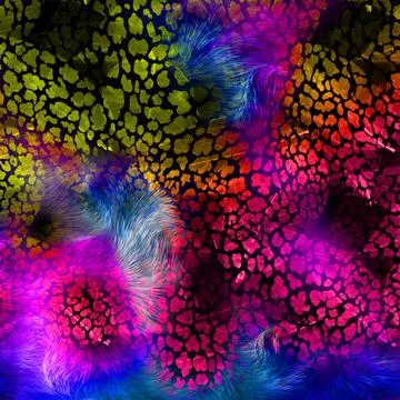 Colorful abstract pattern for textile and design イラスト素材