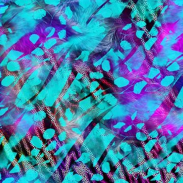 Colorful abstract pattern for textile and design Stockillustratie