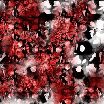 Colorful abstract pattern for textile and design Stock Illustration