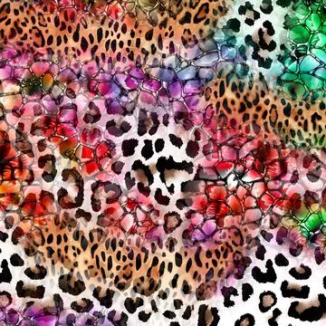 Colorful abstract pattern for textile and design Stock Illustration